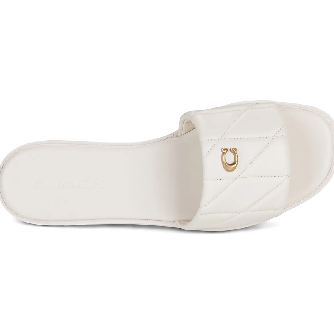 Coach HOLLY QUILTED LEATHER SANDAL