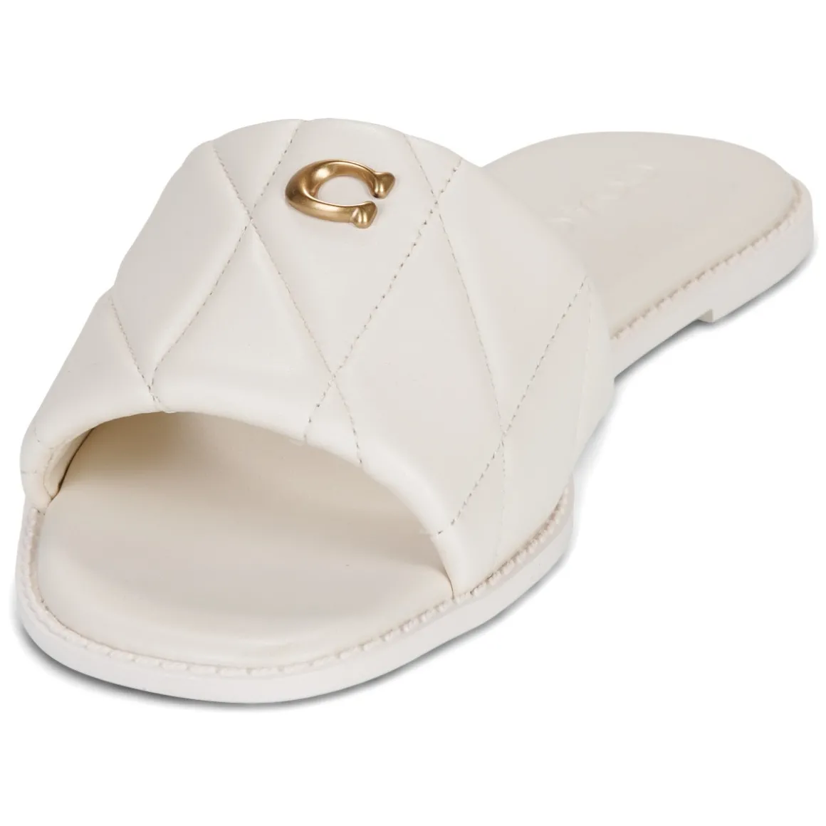 Coach HOLLY QUILTED LEATHER SANDAL