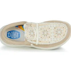 HEYDUDE Wendy COMF Suede Crochet