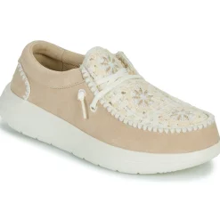 HEYDUDE Wendy COMF Suede Crochet