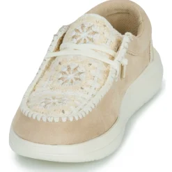 HEYDUDE Wendy COMF Suede Crochet