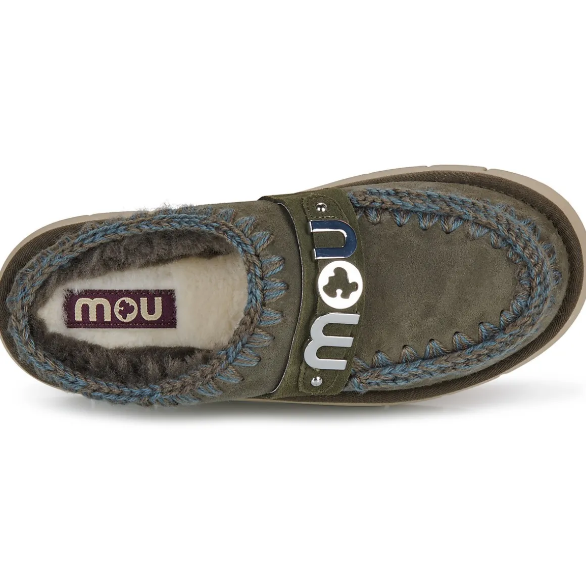 Mou Bounce Clog Metal Logo