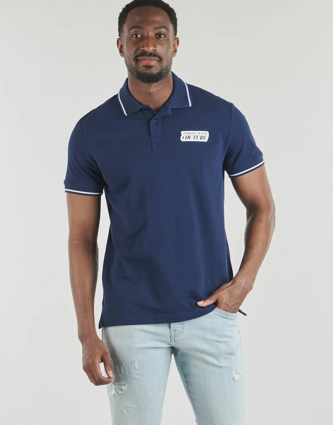 Polo-t-shirts m. korte ærmer Versace Jeans Couture