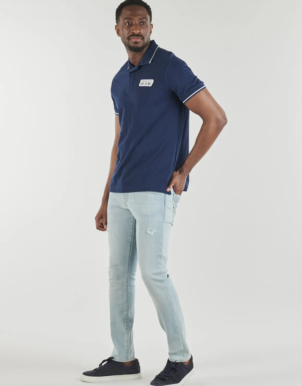 Polo-t-shirts m. korte ærmer Versace Jeans Couture