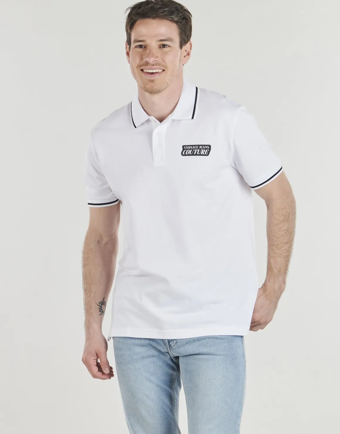 Polo-t-shirts m. korte ærmer Versace Jeans Couture