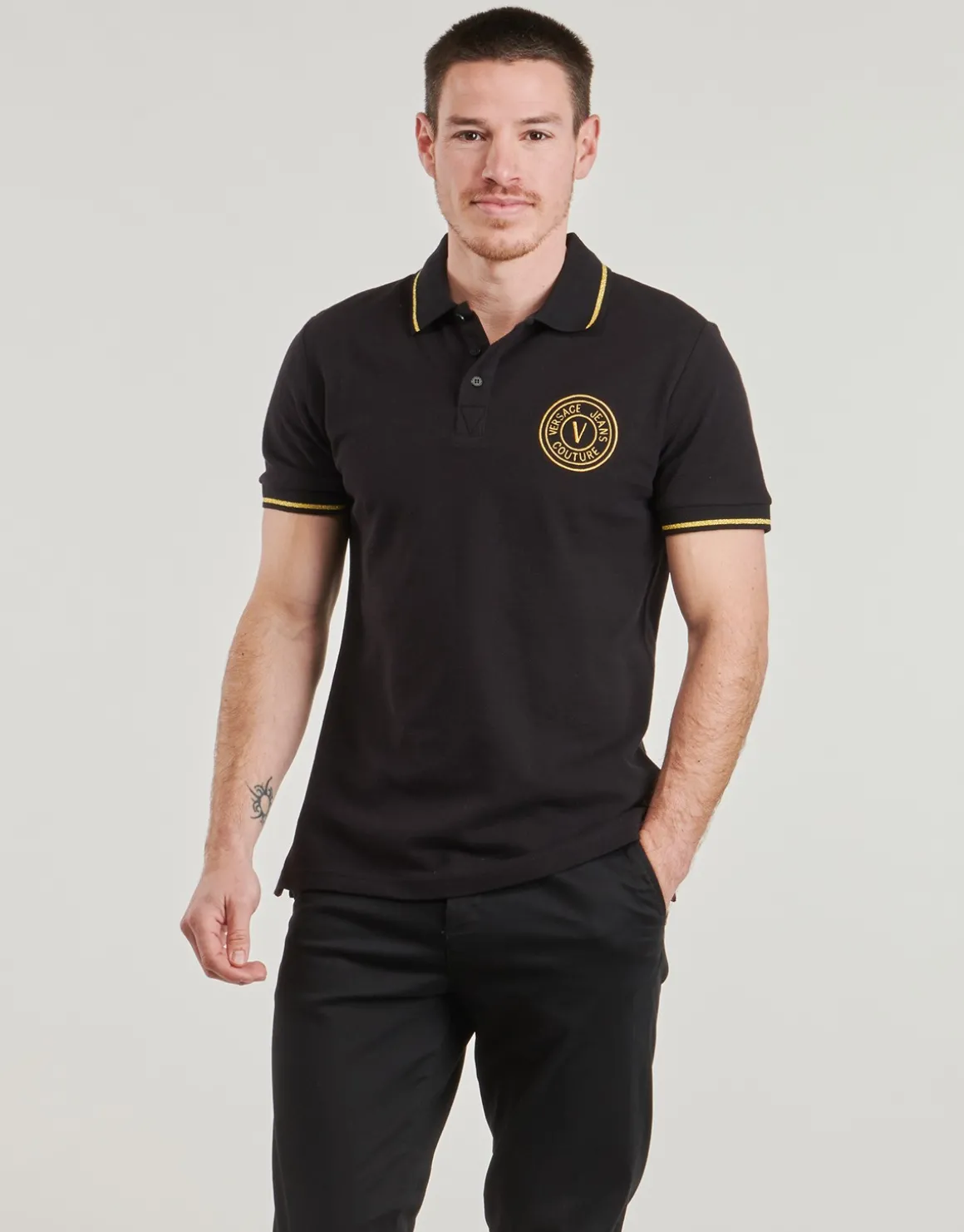 Polo-t-shirts m. korte ærmer Versace Jeans Couture