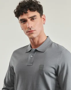 Polo-t-shirts m. lange ærmer BOSS