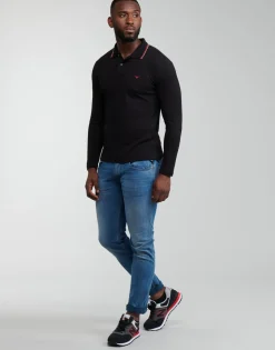 Polo-t-shirts m. lange ærmer Emporio Armani