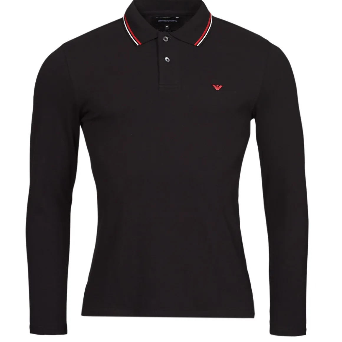 Polo-t-shirts m. lange ærmer Emporio Armani