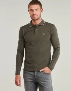 Polo-t-shirts m. lange ærmer Emporio Armani
