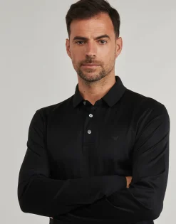 Polo-t-shirts m. lange ærmer Emporio Armani