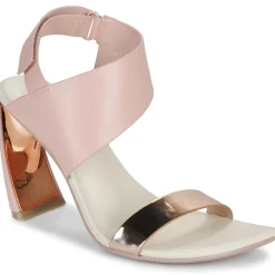 Sandaler med hæl United nude