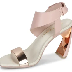 Sandaler med hæl United nude